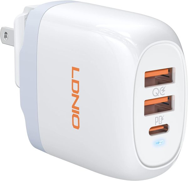 Cargador Turbo 65W LDNIO A3511Q