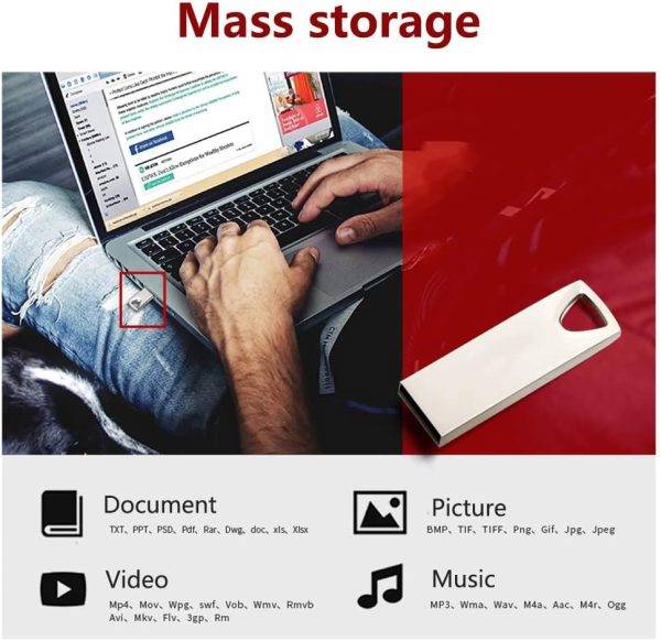 Flash Memory  Pendrive USB 1TB (1000 GB) 2.0 - Image 2