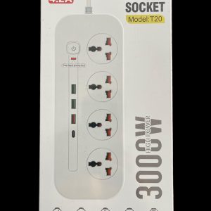 Power Socket T20 3000W