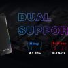 ENCLOSURE ADATA EC700G Aluminio USB 3 Gen 2 - Image 2
