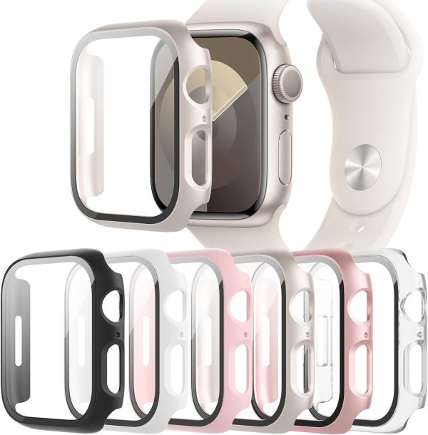 Case para Apple Watch 45 mm con Vidrio Templado