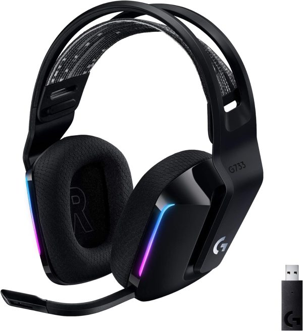 HEADSET LOGITECH G733 WIRELESS GAMING RGB NEGRO
