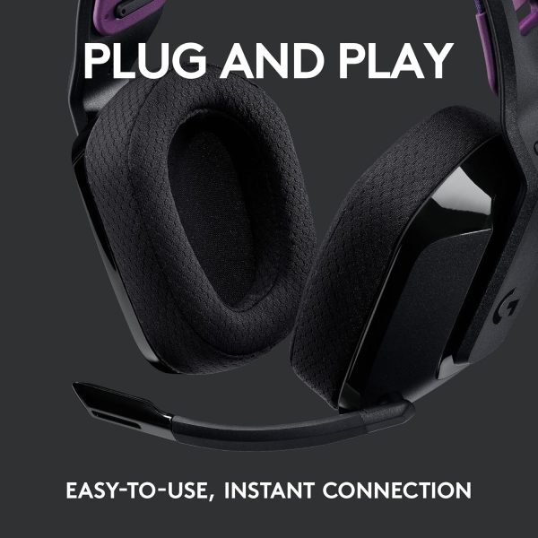 HEADSET LOGITECH G535 LIGHTSPEED WIRELESS GAMING BLUE - Image 5