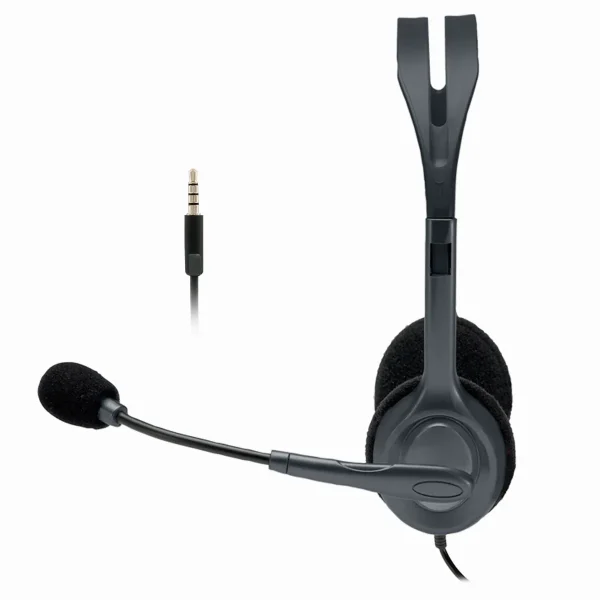 HEADSET LOGITECH H111 NEGRO ESTEREO MULTIDISPOSITIVO ALAMBRICO 3.5MM - Image 3